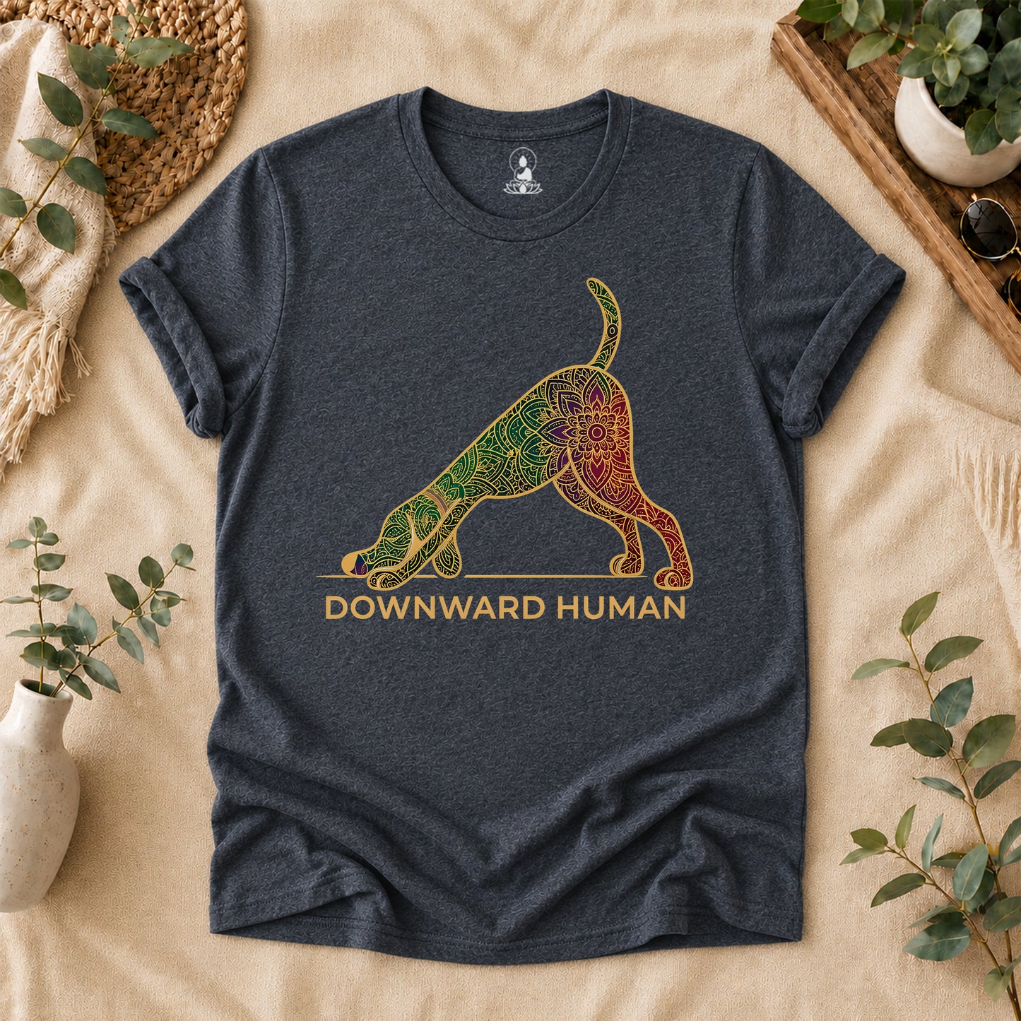 Downward Human Yoga Tee