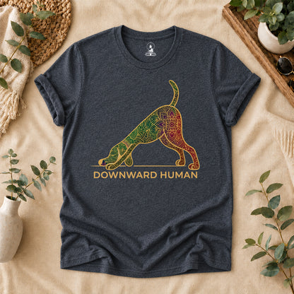 Downward Human Yoga Tee