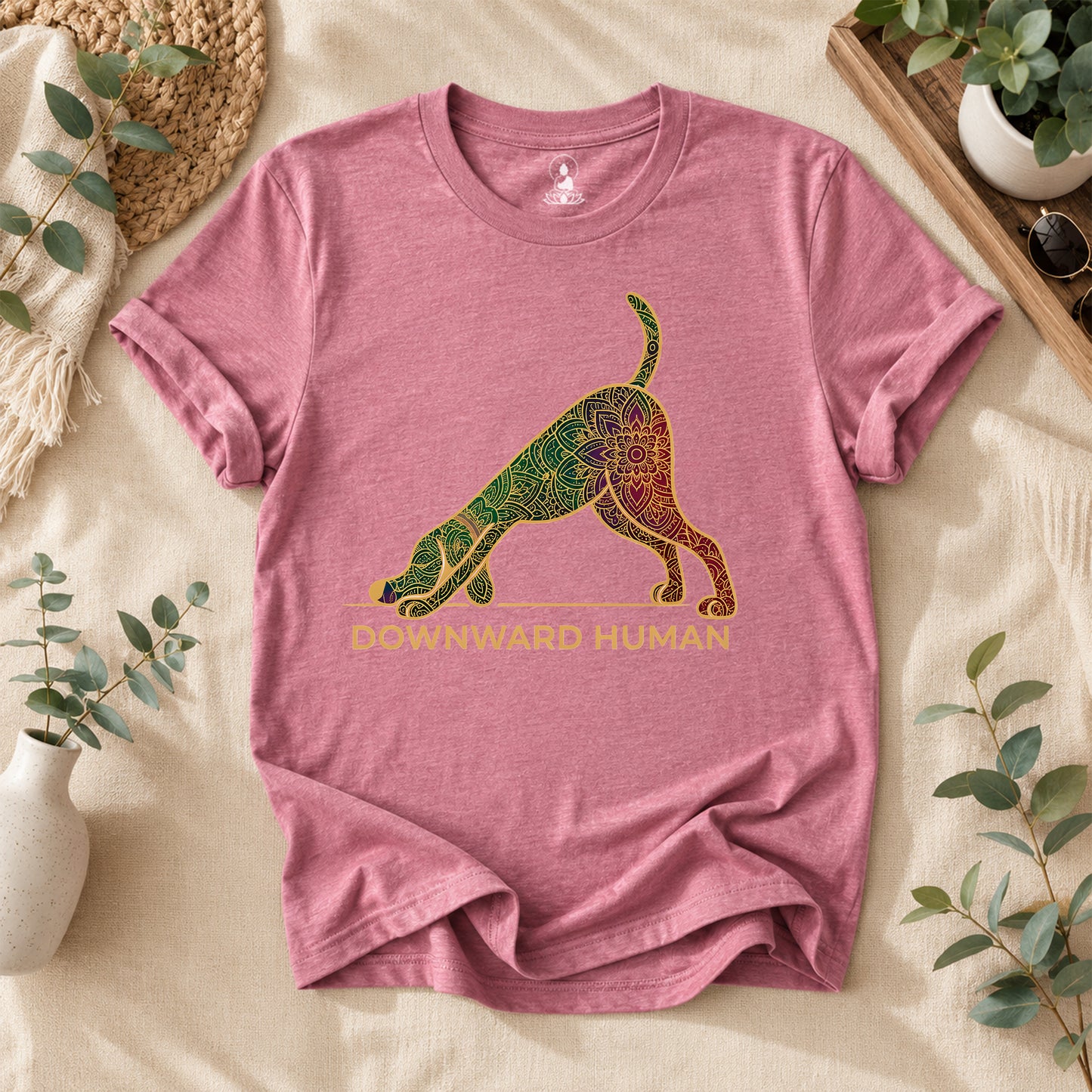 Downward Human Yoga Tee