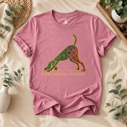 Downward Human Yoga Tee