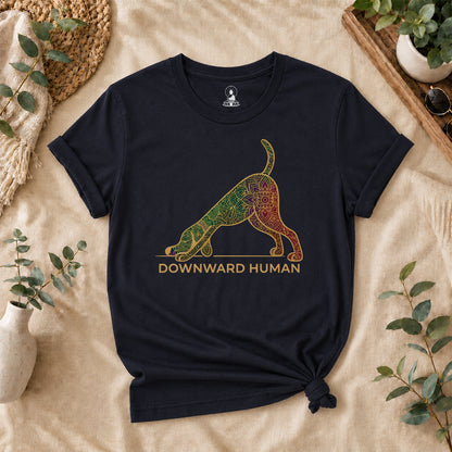 Downward Human Yoga Tee