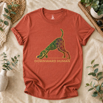 Downward Human Yoga Tee