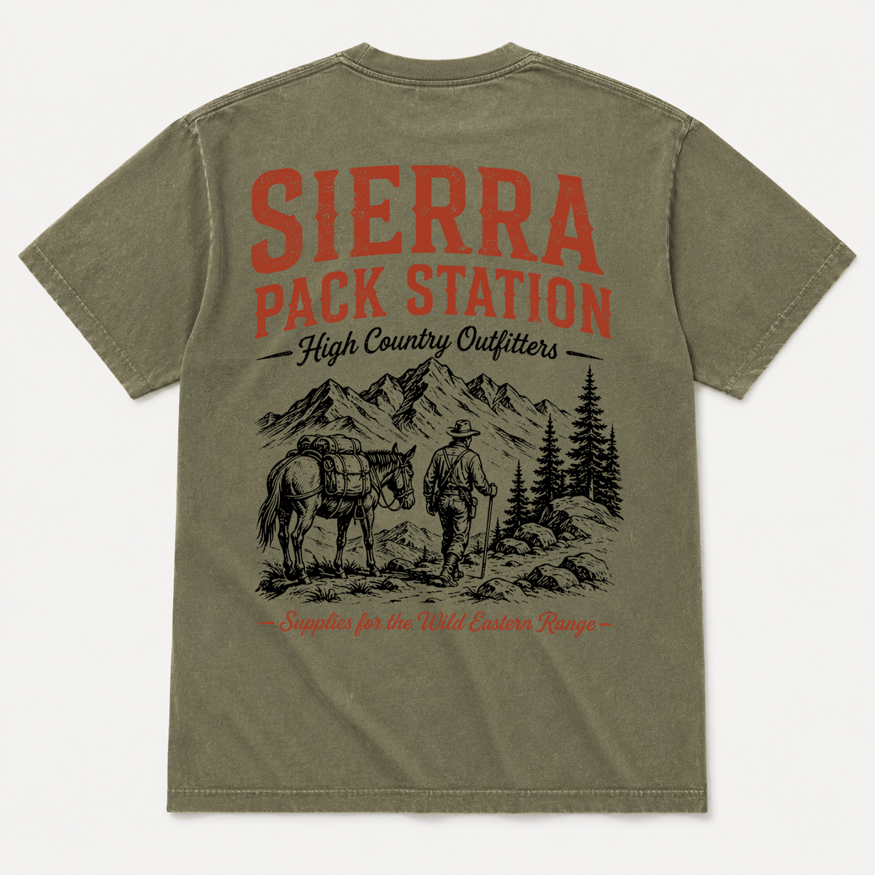 Eastern Sierra Mountain Outfitters Tee